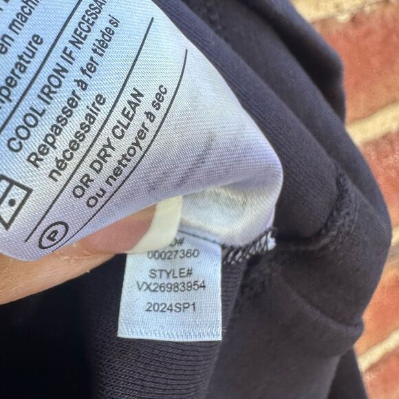 Vince $248 Women's navy blue Crew Neck Sweatshirt XXS - Picture 6 of 11